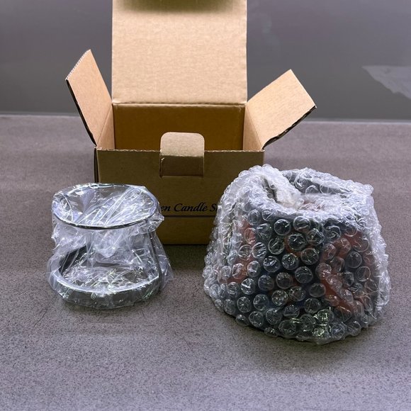 SUN VALLEY Halloween Candle Shade Spider, Orange, Purple. Yankee - Picture 4 of 9